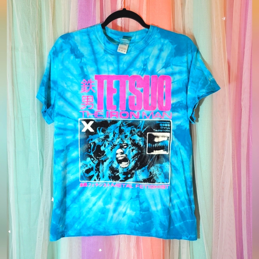 RARE studiohouse Testsuo The Iron Man Tie-die tee ⛓️
